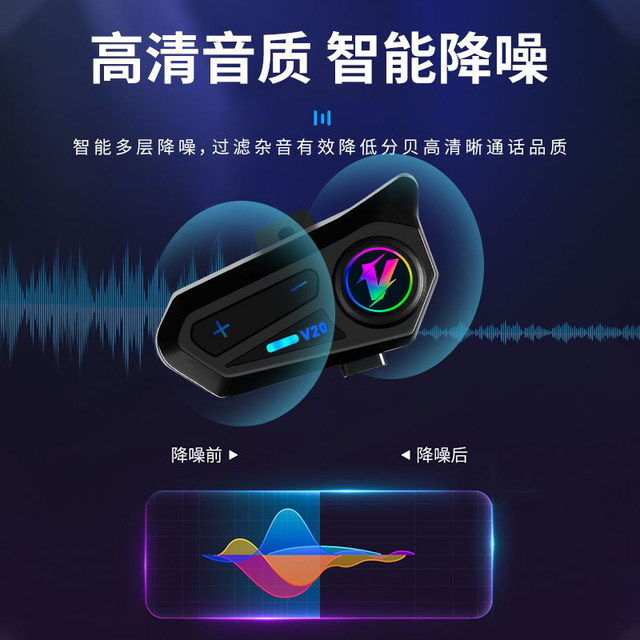 VGV all-in-one full-face helmet dedicated cycling Bluetooth headset