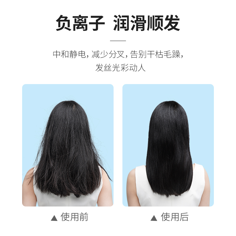 飞科电吹风机家用大功率风力负离子不伤发冷热风学生宿舍网红风筒 - 图3