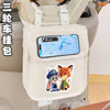 Tricycle hanging bag front storage bag upgraded waterproof hanging bag battery car mobile phone bag electric car storage pocket