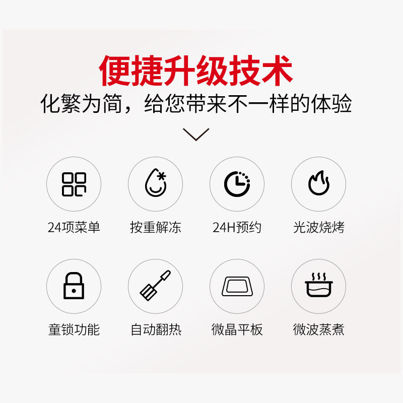 格兰仕光波炉微烤箱家用700w平板 格兰仕旺佳微波炉
