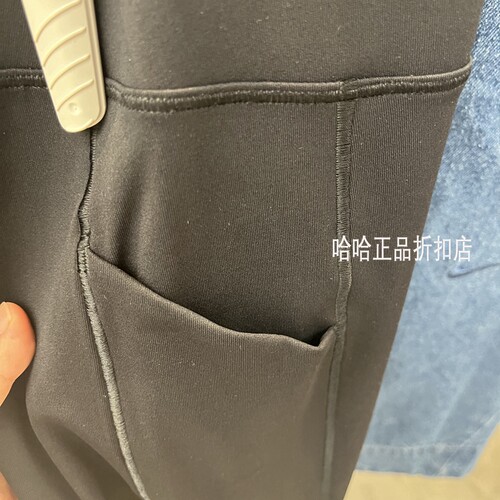 耐克女子高端带口袋高强度训练高弹力提臀压缩裤透气速干紧身裤 - 图1