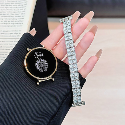 适用华为GT6表带GT5克罗心GT4手表带watchgt5pro手链式弹力绳GT3爱心蝴蝶女款watch4女士GT2E夏季watch3链条 - 图0