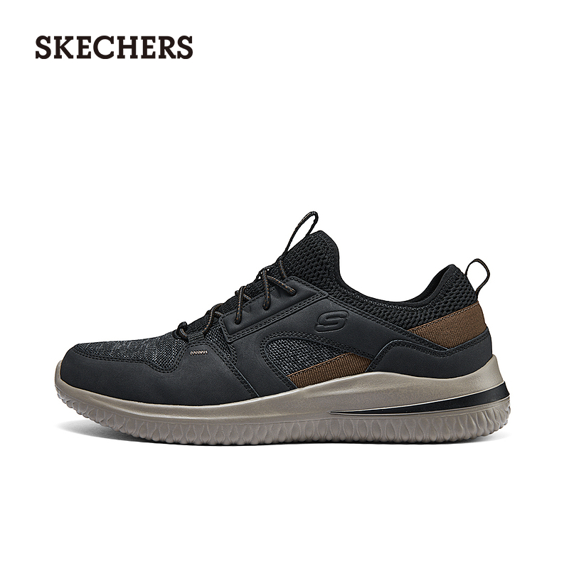 Skechers斯凯奇男鞋春季休闲鞋高回弹舒适跑步鞋运动鞋爸爸鞋防滑