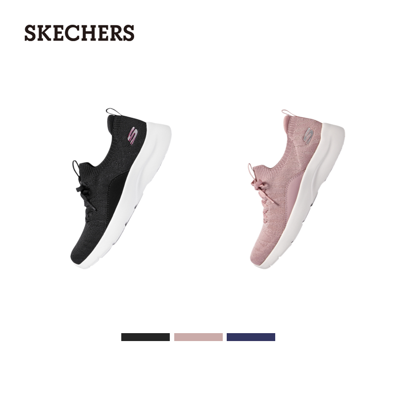 Skechers斯凯奇女鞋百搭柔软舒适轻便健步鞋运动鞋跑步鞋夏秋季 - 图3