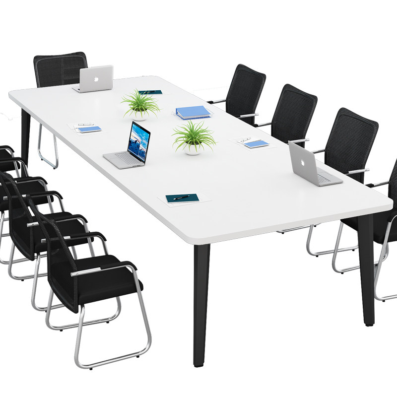 会议桌长桌简约现代长方形培训大小型洽谈桌椅组合长条桌子办公桌