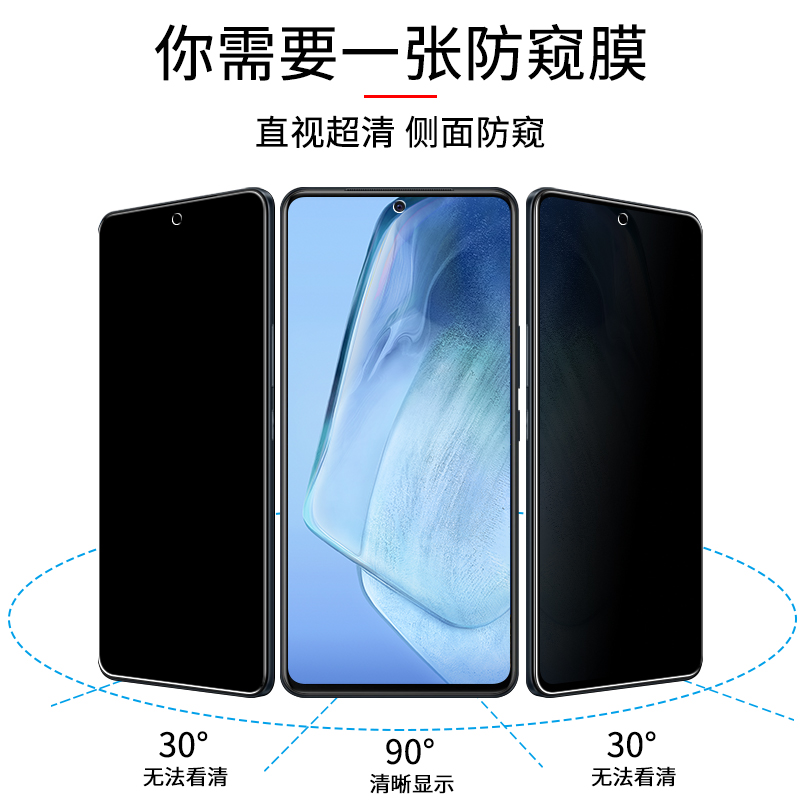 适用iqooneo5钢化膜vivoiqooneo5s防窥膜neo5se活力版手机膜iq爱酷防窥ipoo全屏覆盖防窥屏iooq全包保护贴膜 - 图0
