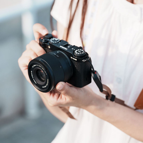 唯卓仕35mm F1.7人像定焦微单大光圈镜头适用E/Z/X卡口相机 35f17 - 图2