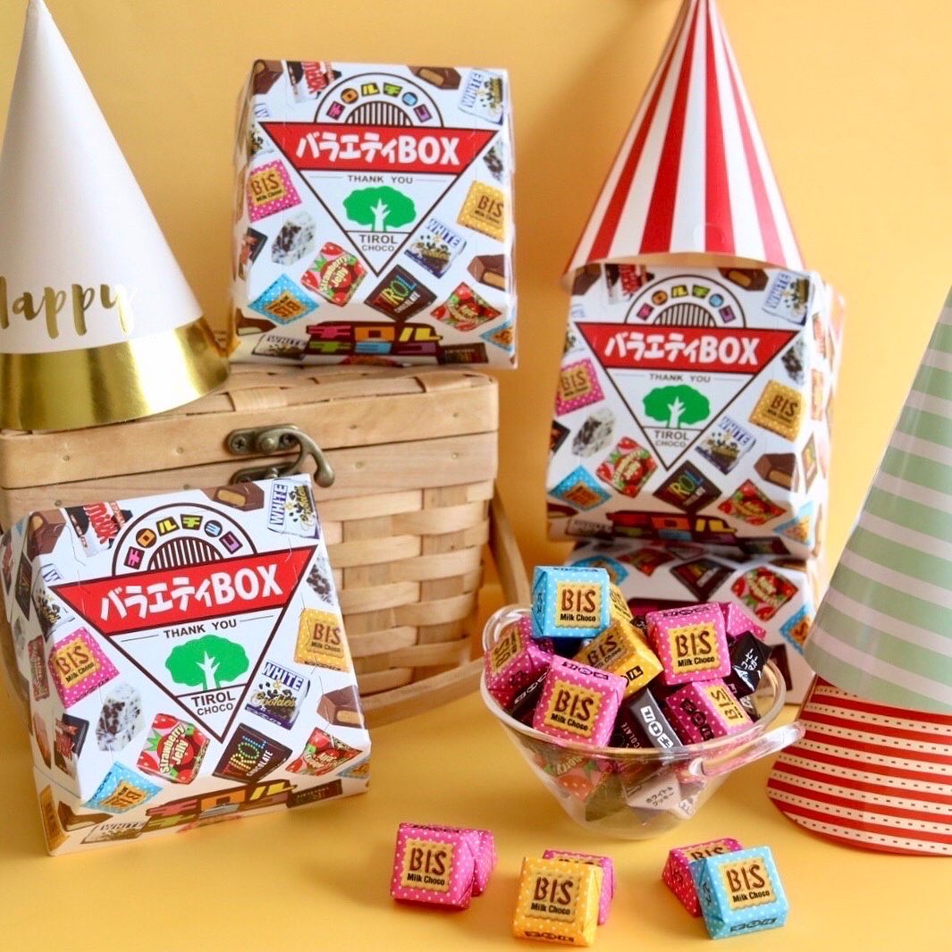 日本进口零食Tirol松尾什锦夹心巧克力礼盒生日礼物（代可可脂）主图2