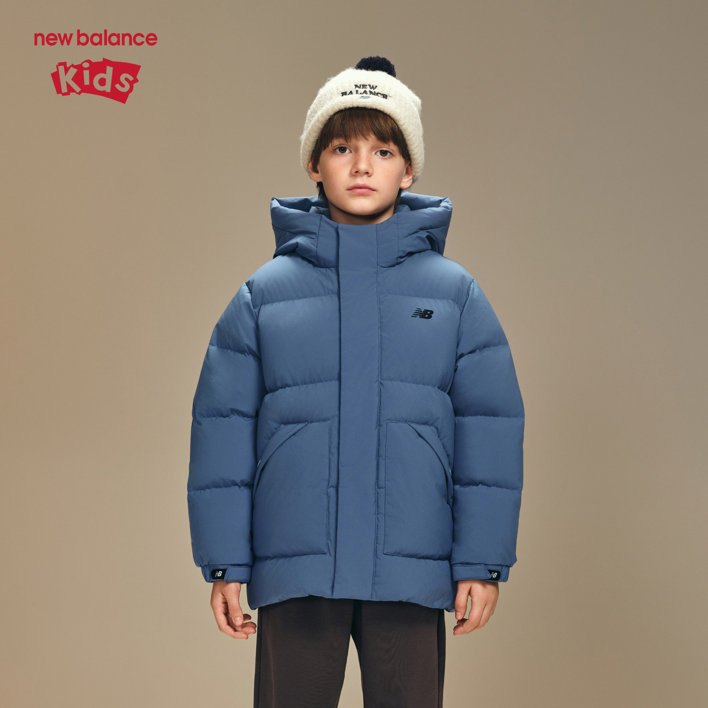 【90绒】New Balance nb童装儿童男女秋冬保暖羽绒服ND7PF4Z133