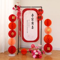 Book Wedding Banquet Doorway Greeting Card Indication Standout Tennis Red Wedding House Arrangement Decoration Wedding big All Accessories Wedding Suit