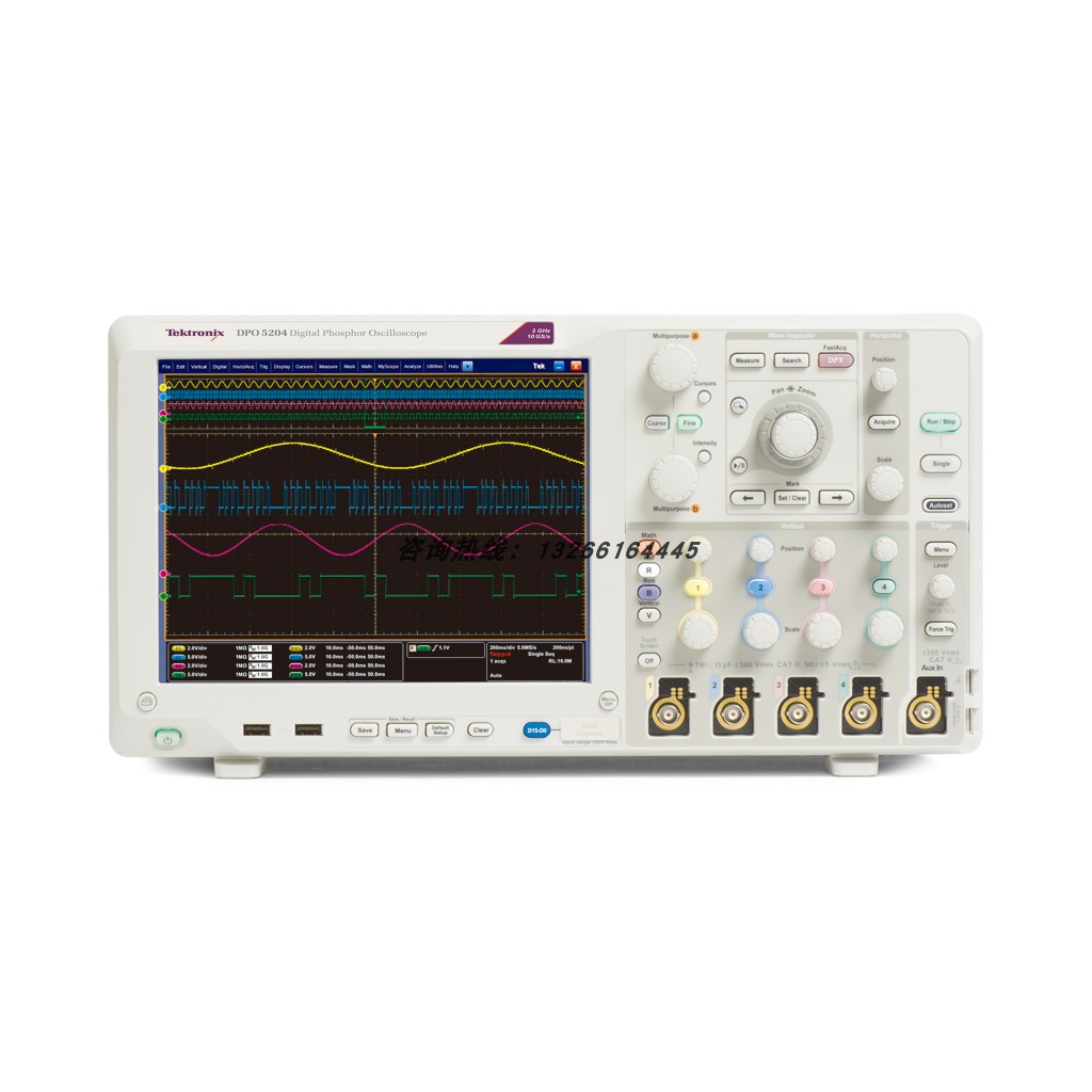 泰克Tektronix DPO5204B数字示波器DPO4054B DPO4104B DPO5054B - 图3