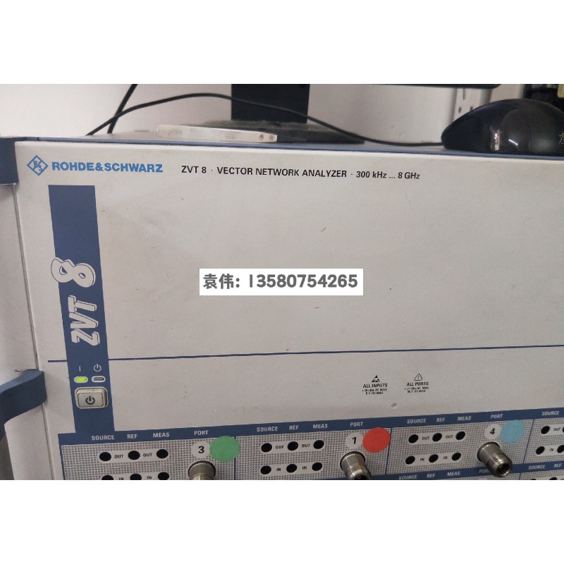出售德国罗德与施瓦茨 ZVT8/ZVT4/ZVR8/ZNBT20矢量网络分析仪 - 图0