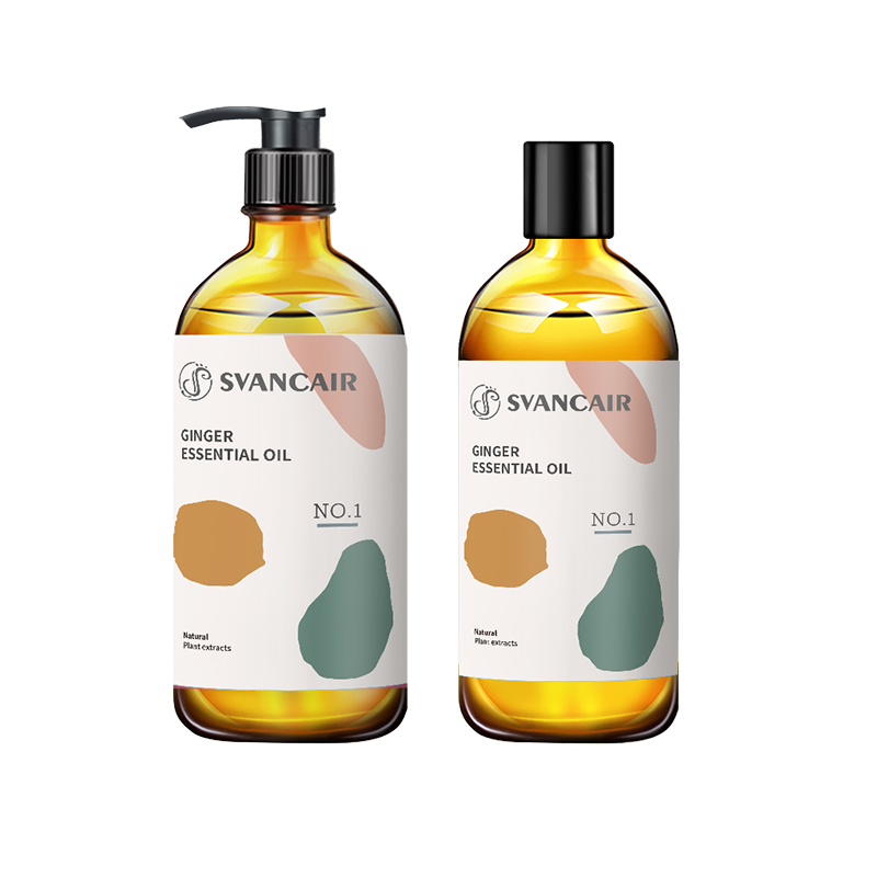 艾草生姜按摩精油全身通经络玫瑰 svancair单方精油