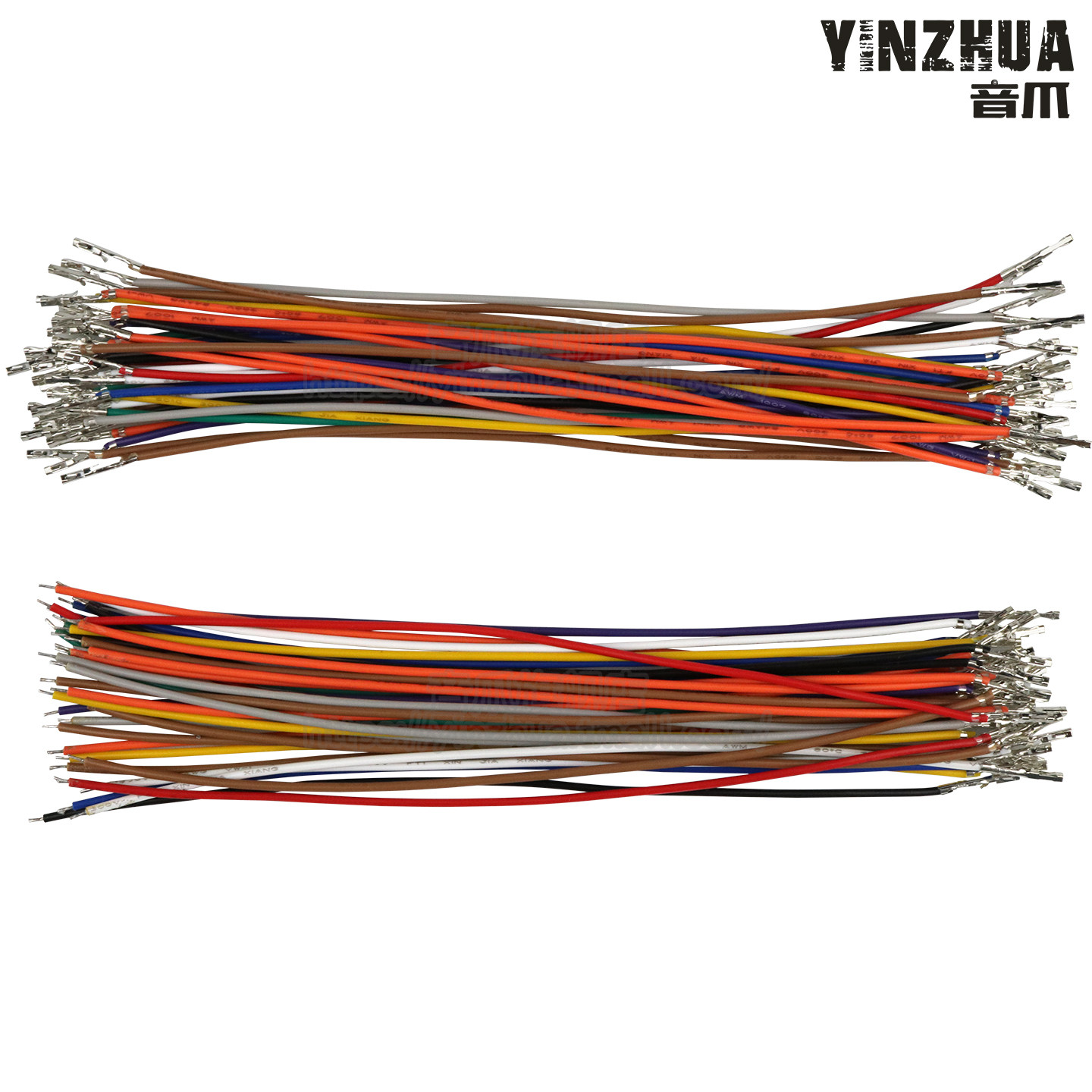 杜邦2.54带锁扣 单头双头压簧片 彩色线 24awg 端子间距2.54mm,淘宝优惠券,粉丝福利购,淘宝优惠卷