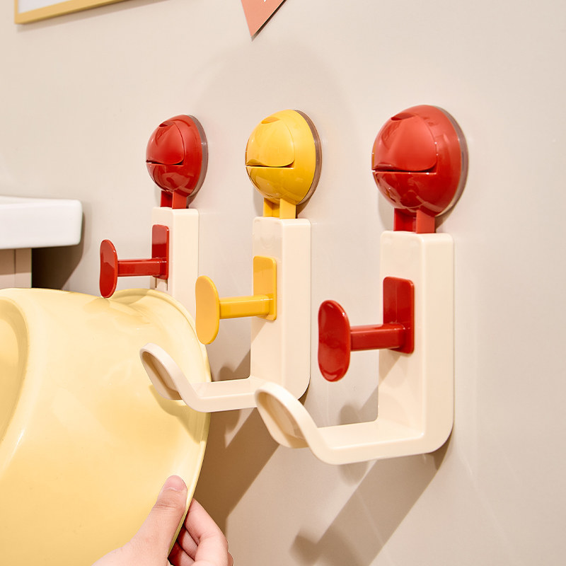 诺室吸盘脸盆架子免打孔壁挂式伸缩浴盆收纳架卫生间挂洗脸盆新款,淘宝优惠券,粉丝福利购,淘宝优惠卷