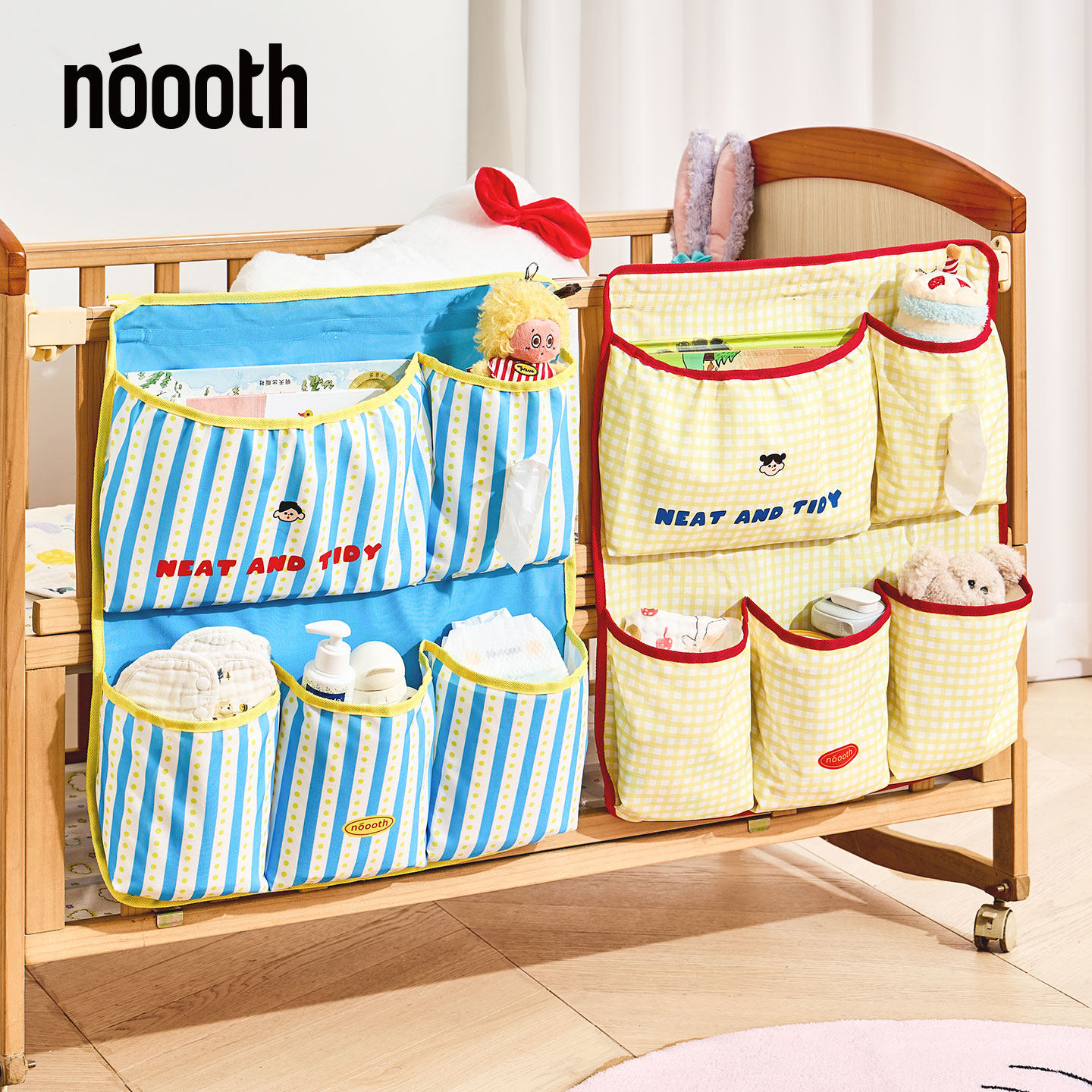 诺室hola家婴儿围栏爬爬垫拖鞋专用收纳挂袋宝宝防护栏门整理杂物,淘宝优惠券,粉丝福利购,淘宝优惠卷