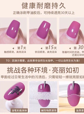 曼迪小姐否持久透亮美甲环保树脂