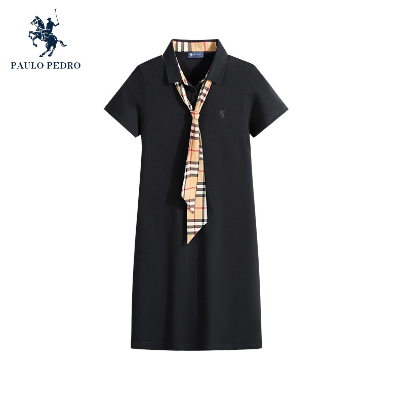 保罗a字版型修身显瘦2023连衣裙 保罗彼得连衣裙