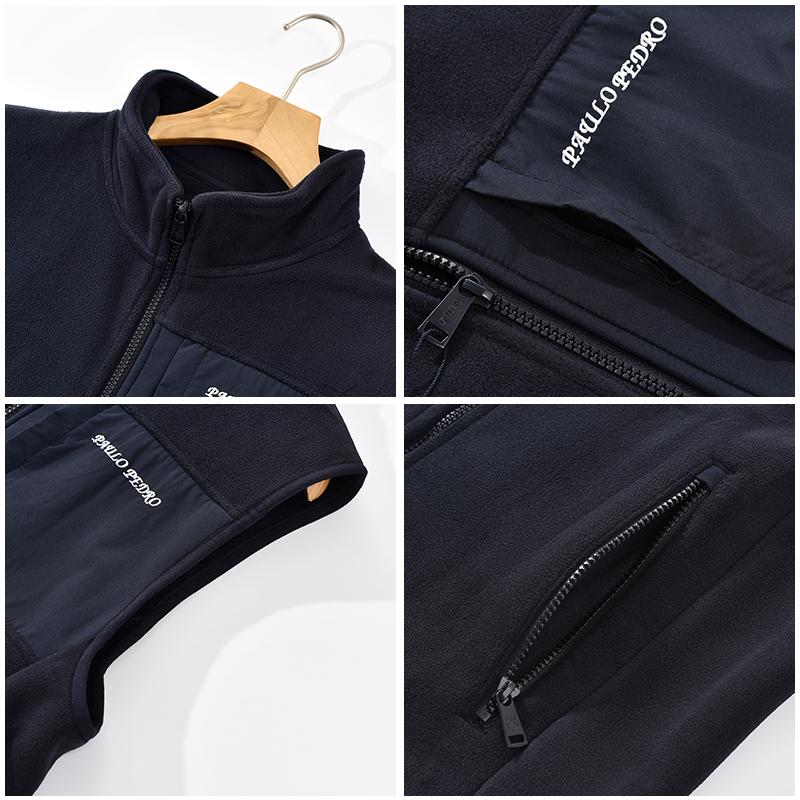 保罗彼得春秋新款男休闲马甲短外套专柜正品上衣内外穿SKDC76160 - 图3