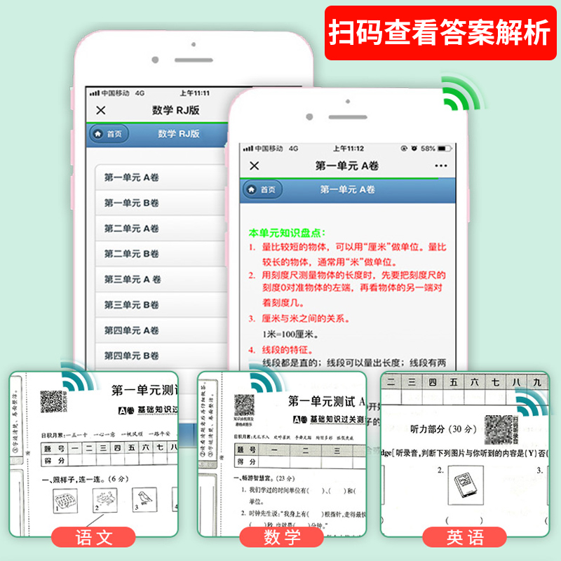 万向思维最新ab卷一二三四五六年级上册下册试卷测试卷全套语文数学英语人教部编版北师大苏教版小学专项测试训练AB卷天天练习册题-图2