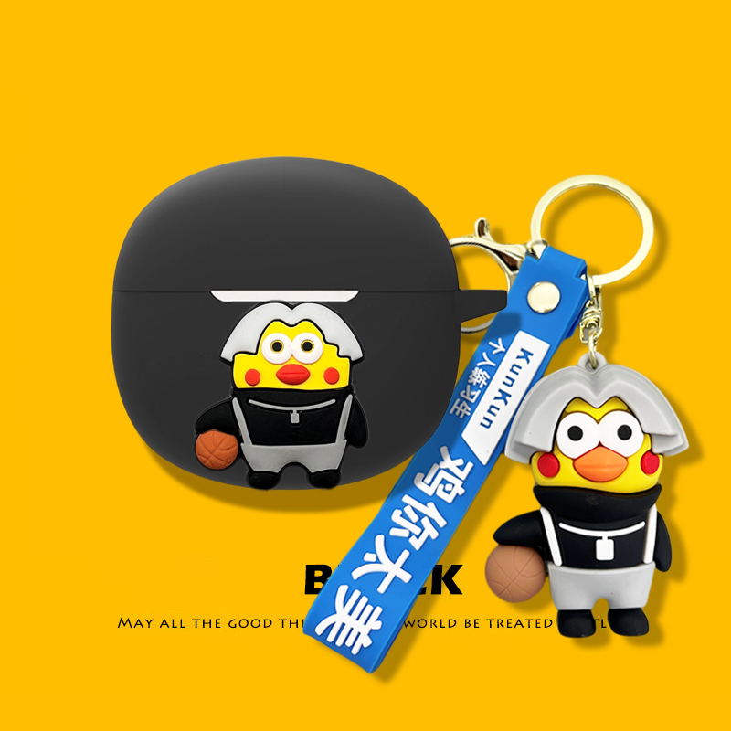 QCY AilyPods保护壳Melobuds ANC蓝牙耳机保护套T13防摔T8/T8S软壳T2C可爱 T13X卡通 T19充电仓盒HT03个性潮