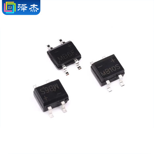 整流桥堆 DB107S/DB207S/DB157S/MB6S/MB10S/MB10F/MB10M/MSB207 - 图2