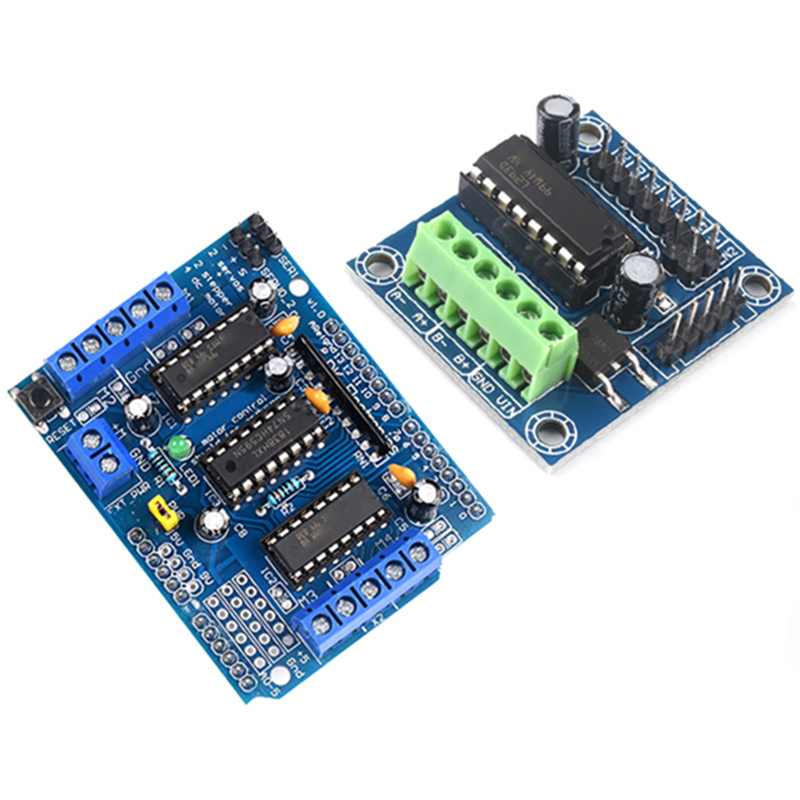 电机驱动模块扩展板 L293D 马达板 motor control shield 兼容 - 图0