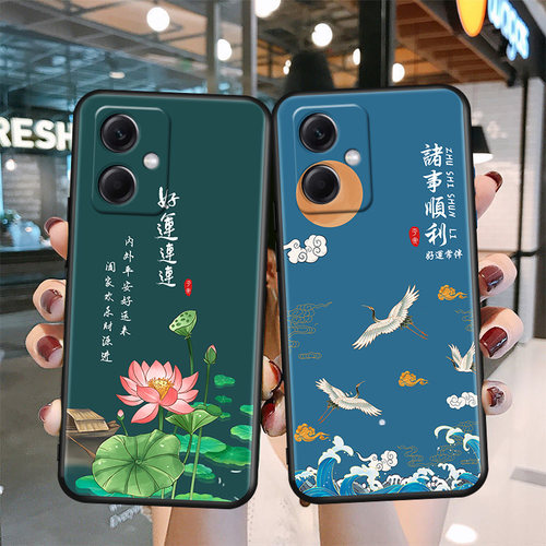 秋昊适用于红米Note125G手机壳。hmnotel2保护套5G软套hongmin0te12全包边Rdeminote12创意miuiNote12情侣防 - 图1