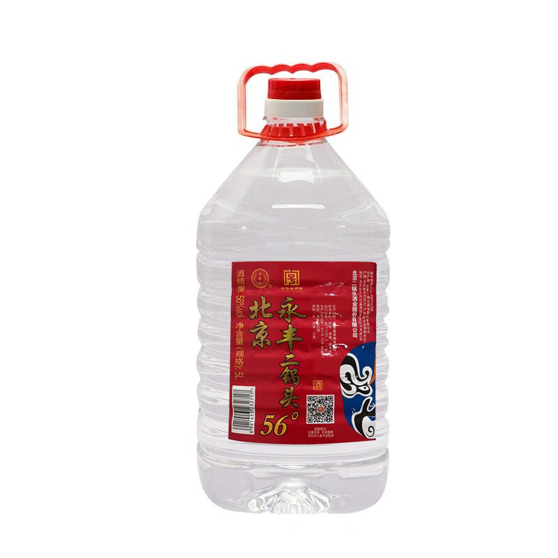 永丰牌北京二锅头白酒桶装5L高粱老酒高度散桶装散酒泡酒原浆