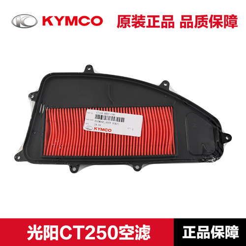 光阳原装赛艇CT250 L300 ABS Peoples250空气滤芯滤清器空滤配件 - 图2