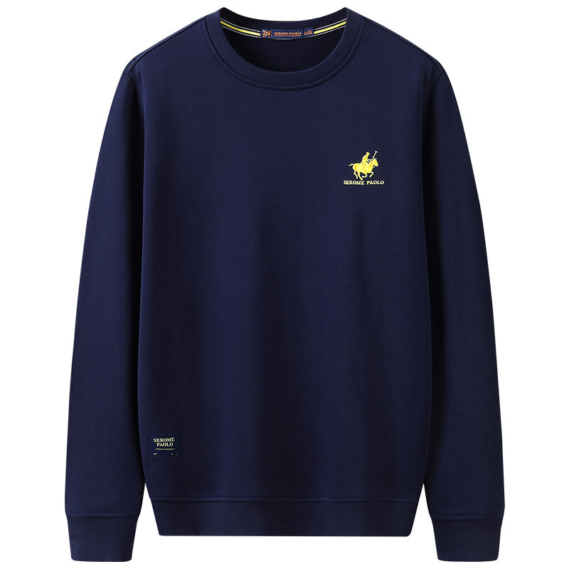 秋季男士休闲加厚加绒圆领宽松t恤 圣洛蒙保罗卫衣