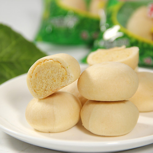 老式绿豆糕传统手工点心糕点零食早餐茶点特产老绿豆饼充饥小食品 - 图1