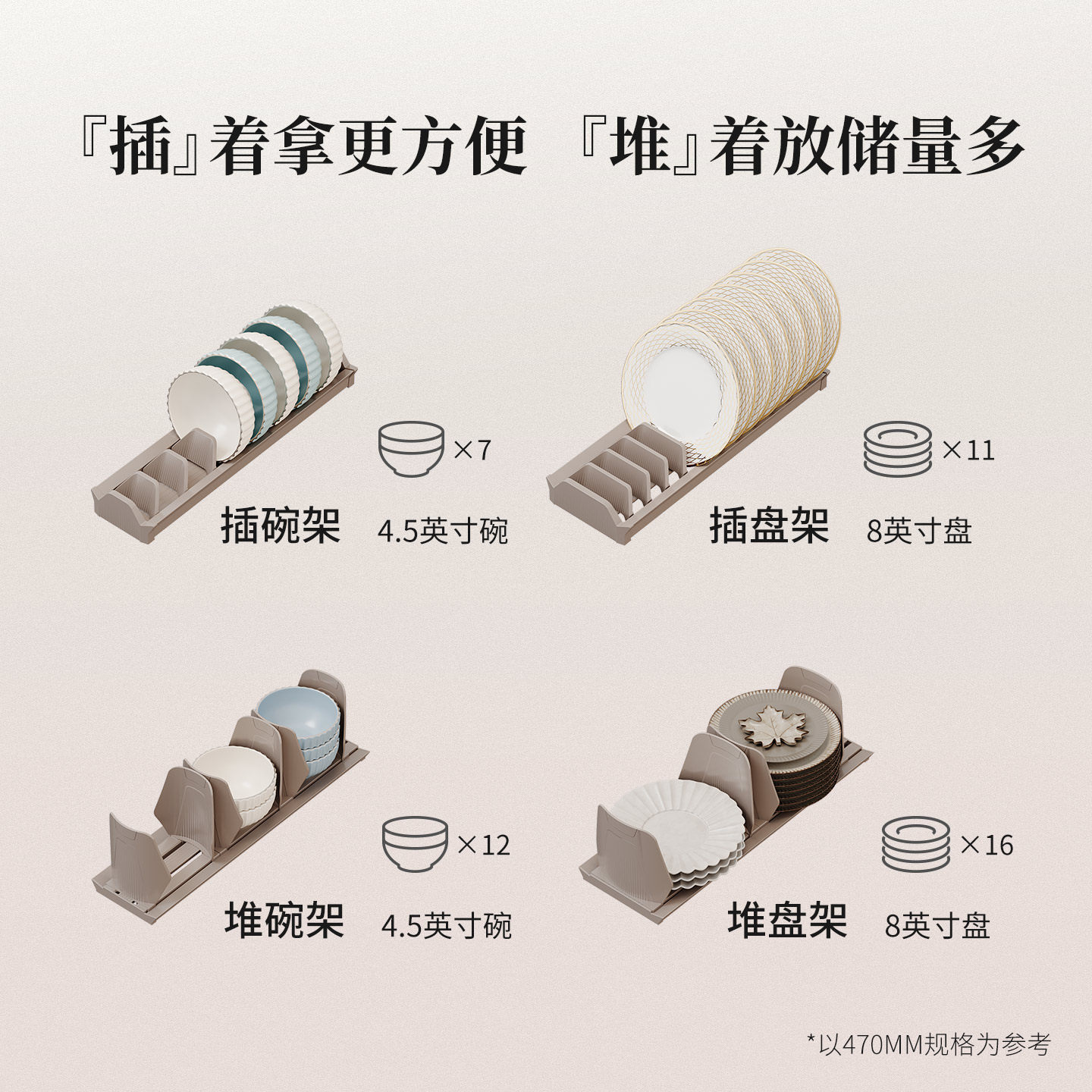 格麦碗碟收纳架厨房抽屉碗架内置分隔橱柜碗盘柜内放碗蝶子盘子,淘宝优惠券,粉丝福利购,淘宝优惠卷