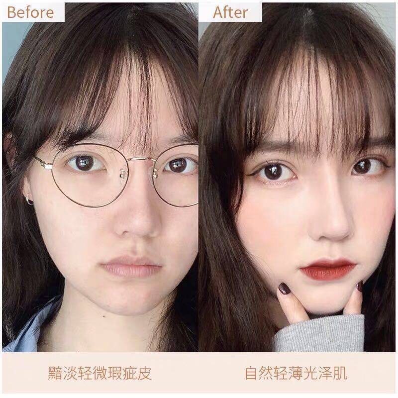 拍2件蘑菇气垫粉底液遮瑕隔离bb霜 sulgeeBB霜