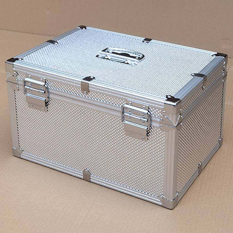 大号铝合金票据箱收纳箱储物箱收银零钱箱现金盒印章箱文件工具箱,淘宝优惠券,粉丝福利购,淘宝优惠卷