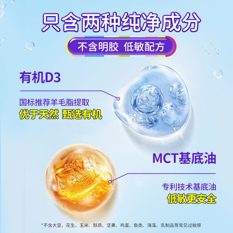 ddrops维生素d3滴剂一岁以上d3维d Ddrops母婴海外维生素