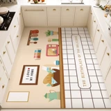 Нескользящий стираемый одноразовый водонепроницаемый гигиенический ковер из ПВХ