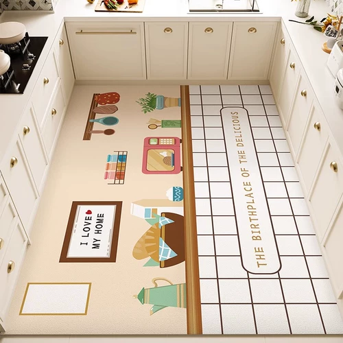 Нескользящий стираемый одноразовый водонепроницаемый гигиенический ковер из ПВХ