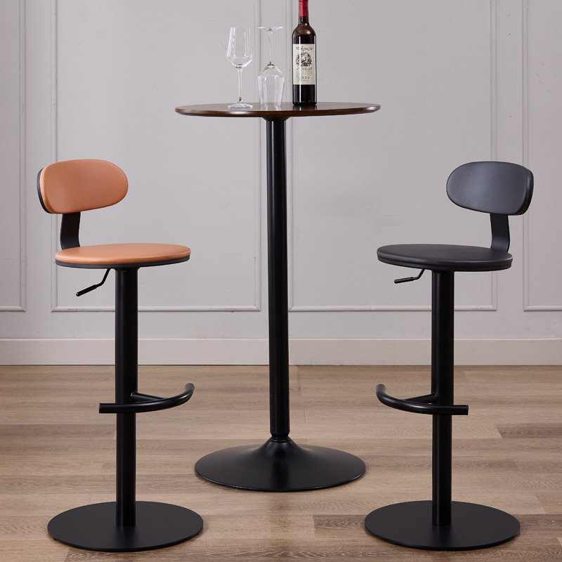 吧台桌现代简约高脚桌圆形家用商用酒吧桌椅组合阳台休闲铁艺吧桌,淘宝优惠券,粉丝福利购,淘宝优惠卷