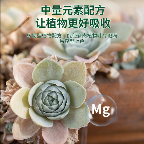 生长魔励 园艺家用多肉植物专用营养液肉肉仙人掌仙人球氮磷钾肥 - 图2