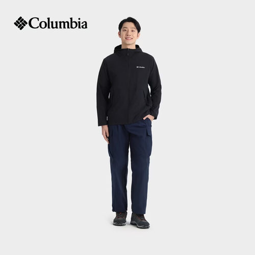 Columbia2026春夏新品哥伦比亚户外男拒水防风夹克连帽外套XE9962 - 图3