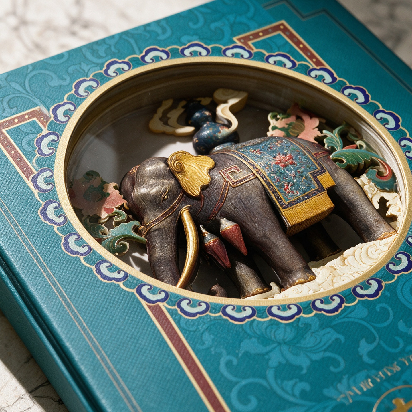 The first prize in stationery from the Forbidden City and the 3D paper sculpture notebook
