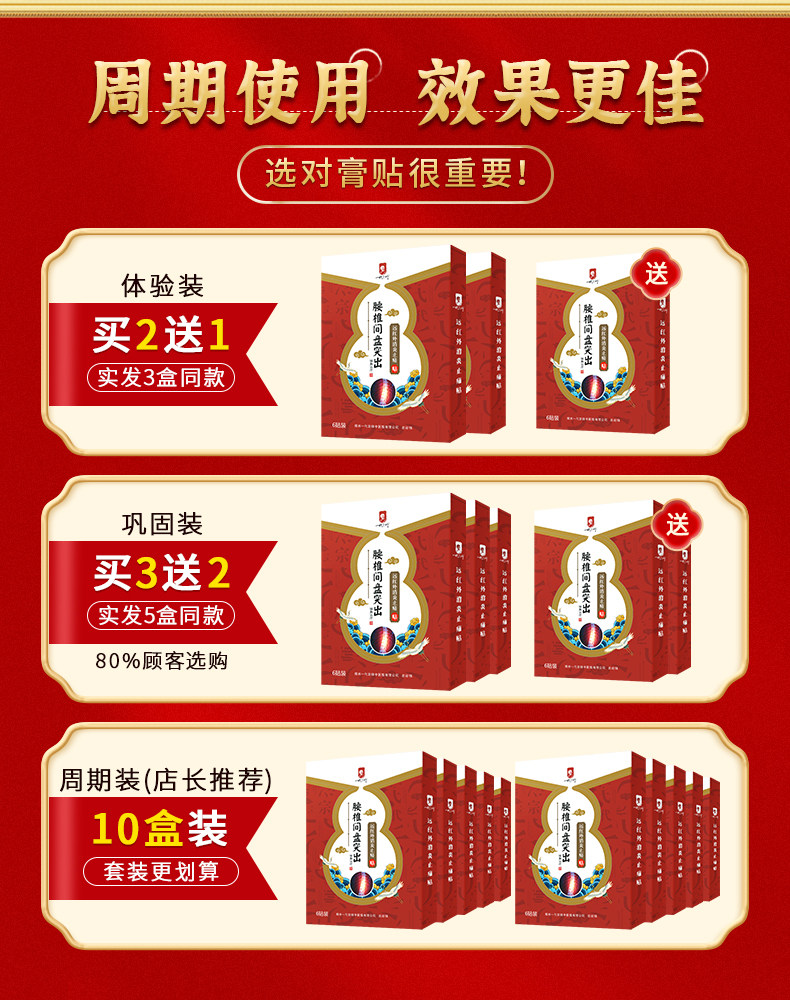 一代宗师腰椎间盘突出膏贴贴 一代宗师膏药贴（器械）