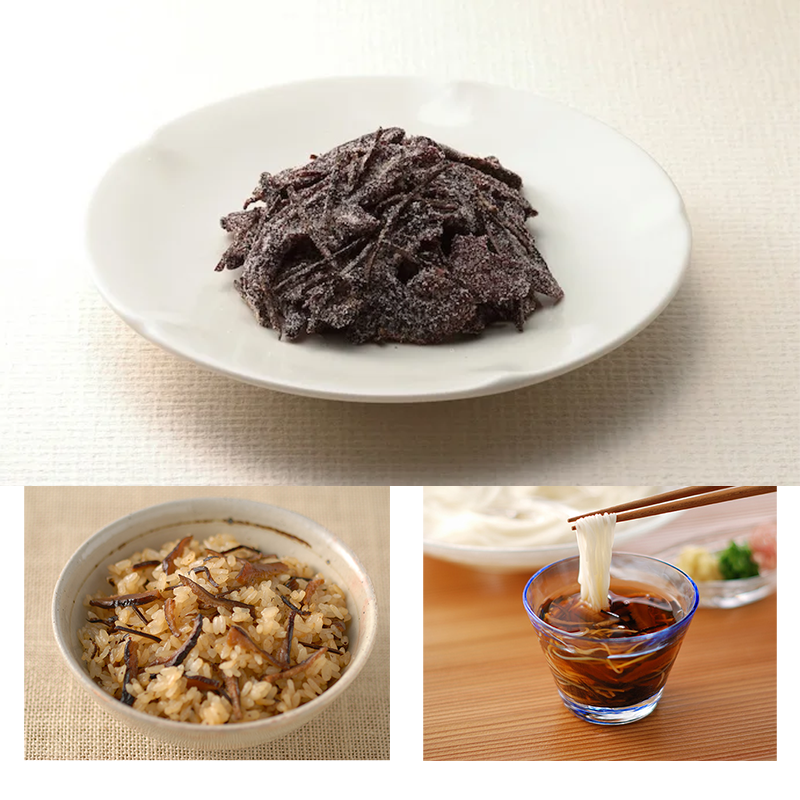 日本进口 小倉屋山本  盐渍香菇盐昆布  美味海带米汤面配菜食用 - 图3