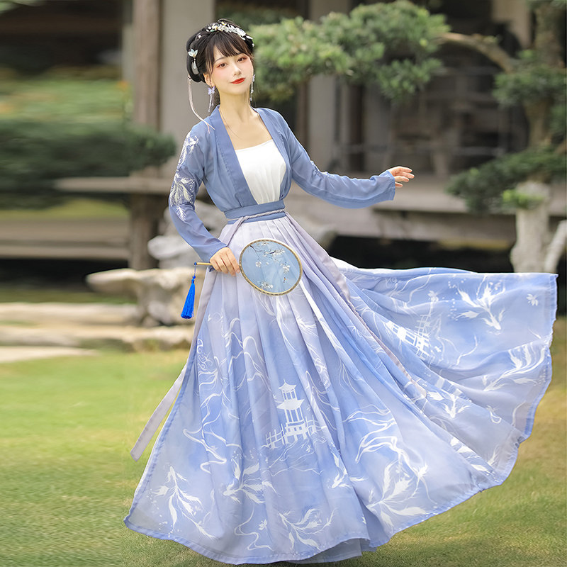 邦喻【倾国】女正品原创飘逸超仙汉服 邦喻汉服