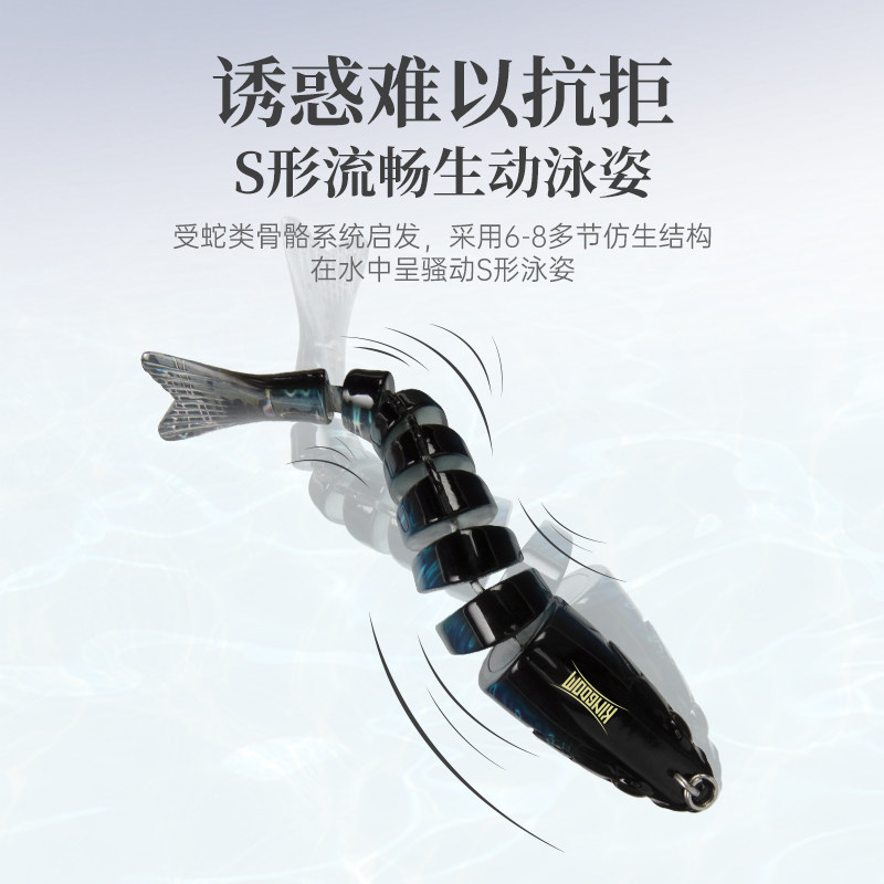 国王路亚多节鱼沉水铅笔路亚饵远投缓沉夜海钓翘嘴军海鲈鳜鱼假饵,淘宝优惠券,粉丝福利购,淘宝优惠卷