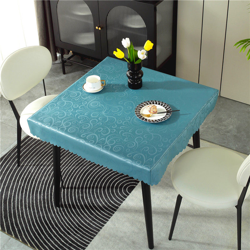 pu北欧烤火桌罩套防水防油正方形桌布皮套耐高温长方形电炉罩新款,淘宝优惠券,粉丝福利购,淘宝优惠卷