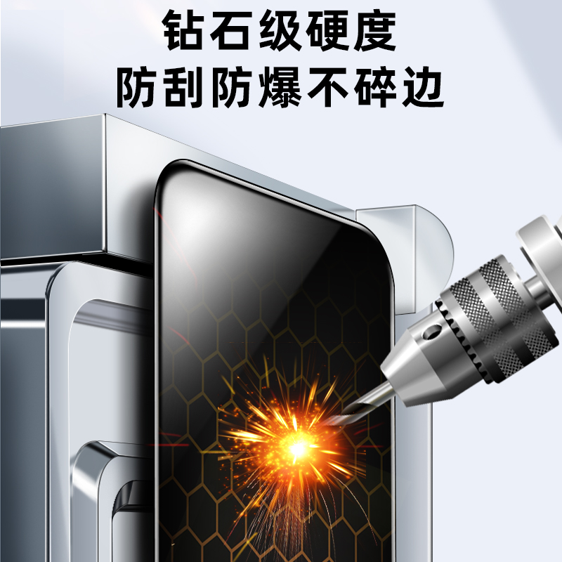 适用oppo K7防窥膜钢化膜K7x手机5G版保护膜K5防偷窥PCNM00全包边k七PERM00贴膜K7隐私屏幕玻璃膜全屏防爆膜 - 图2