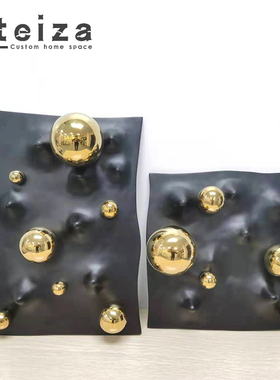 艺术风金属客厅茶几糖果小物件