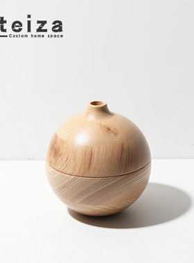 储物罐玄关收纳盒OTEIZA木质现代